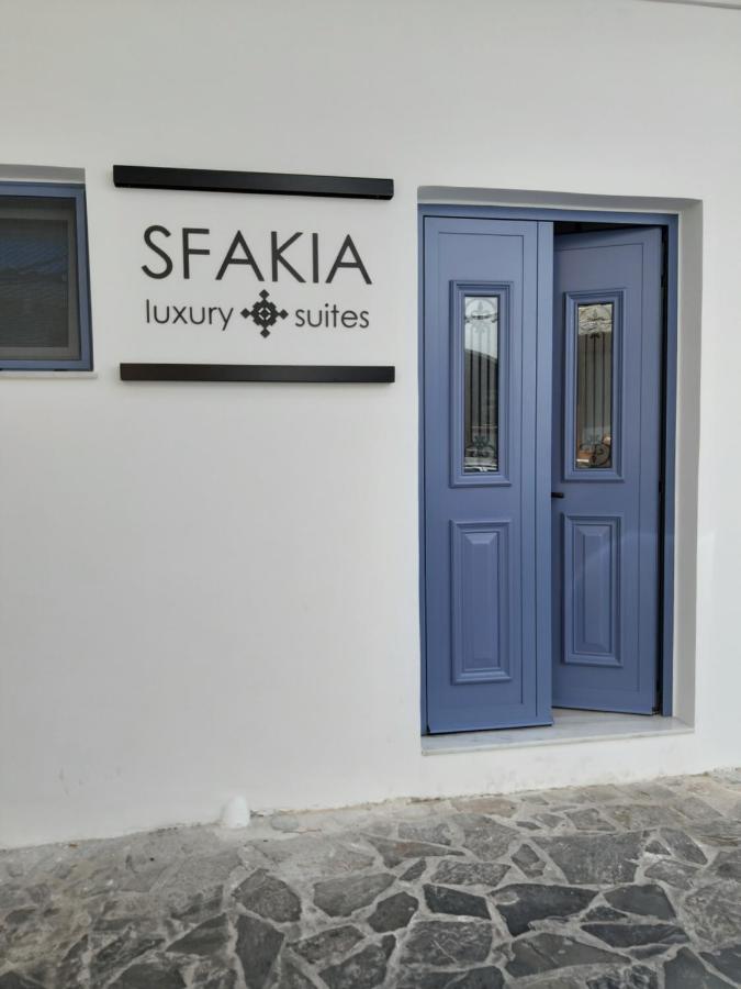 Sfakia Seaside luxury Suites Khóra Sfakíon Exterior foto