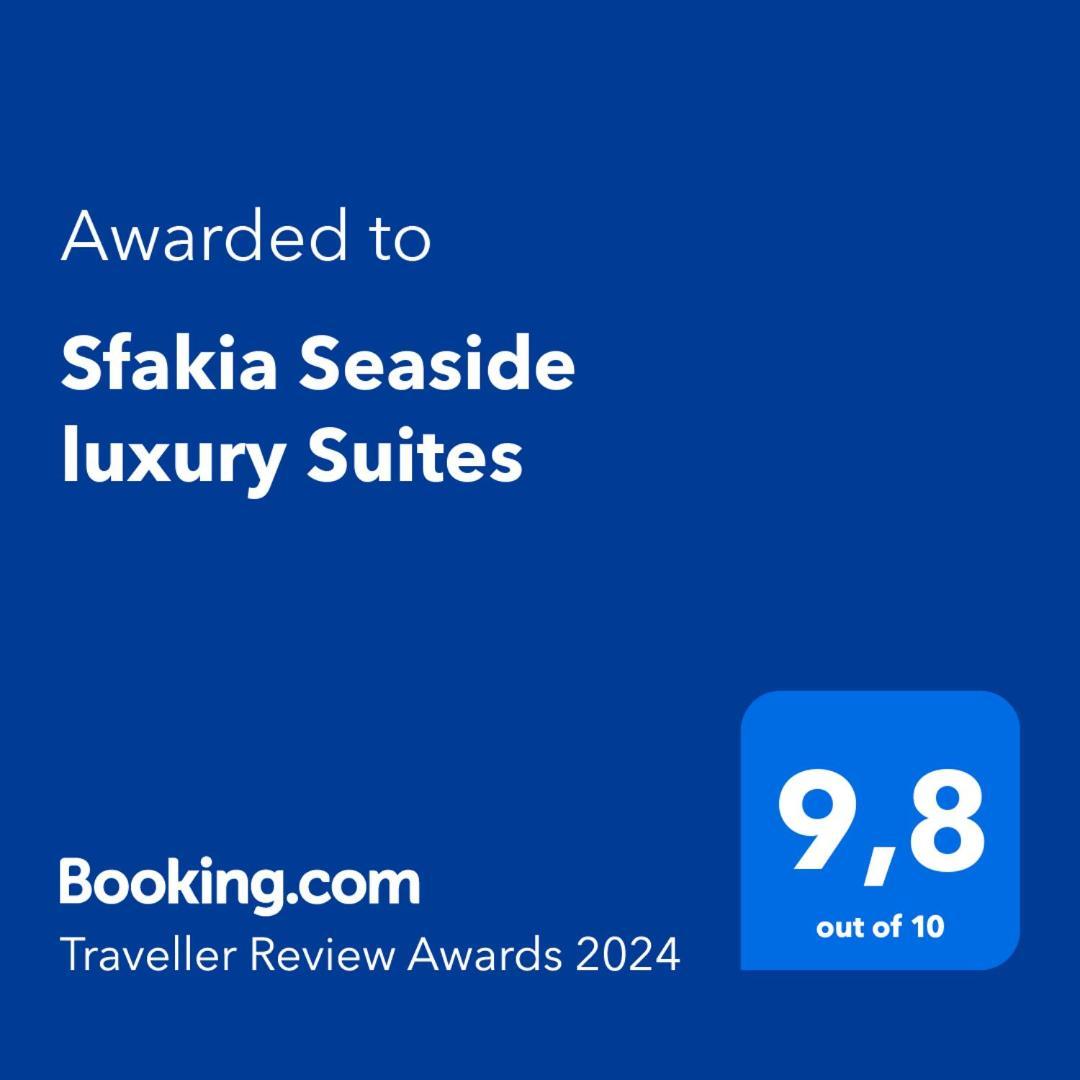 Sfakia Seaside luxury Suites Khóra Sfakíon Exterior foto